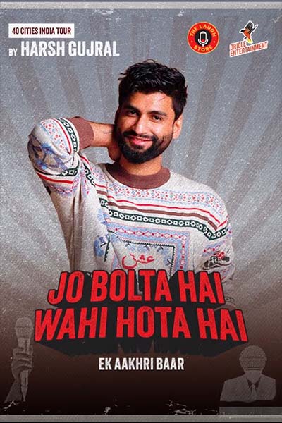 Jo Bolta Hai Wahi Hota Hai Ft. Harsh Gujral - Jaipur 2025