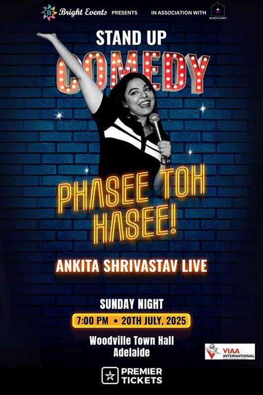 Phasee Toh Hasee - Ankita Shrivastav Live in Adelaide 2025