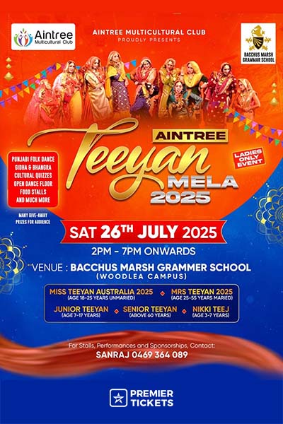 Aintree Teeyan Mela 2025