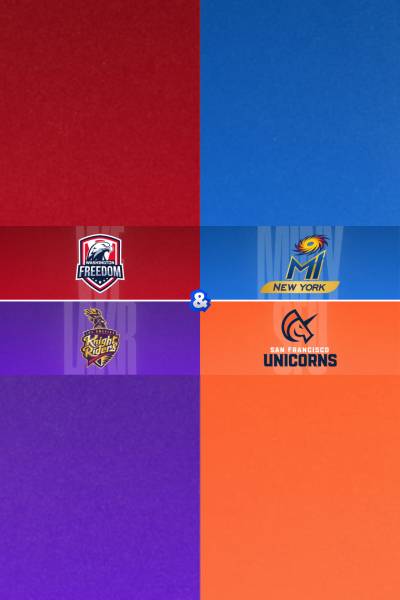 Washington Freedom vs. MI New York & LA Knight Riders vs. San Francisco Unicorns - 2025