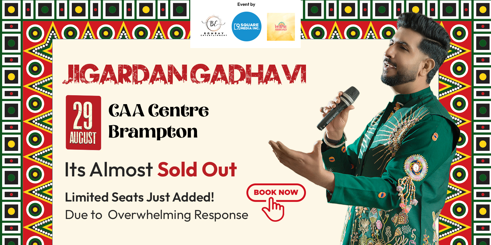 Vhalam Navratri 2025 With Jigardan Gadhavi in Toronto Vhalam Navratri 2025 With Jigardan Gadhavi in Toronto