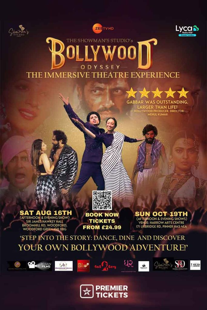 Bollywood Odyssey – Afternoon Show 16th August 2025