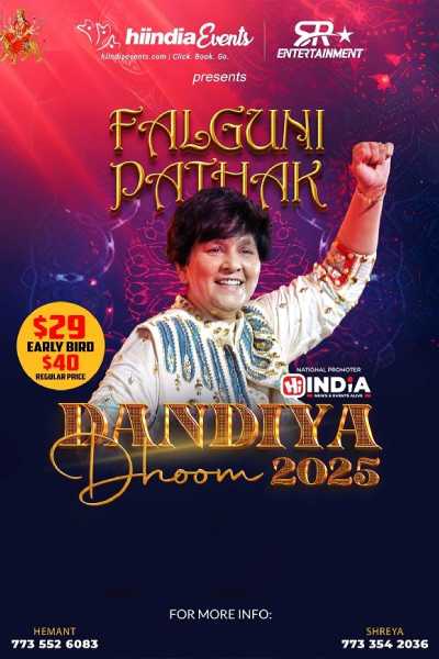 Falguni Pathak Navratri Garba Houston 2025