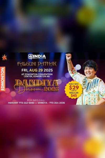 Falguni Pathak Navratri Garba - Edmonton 2025