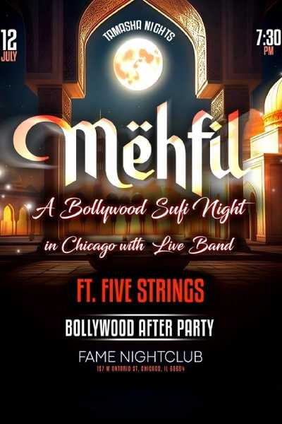 Chicago Mehfil- Live Bollywood Sufi Night 2025
