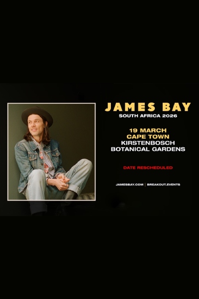 James Bay – Live in Cape Town 2026