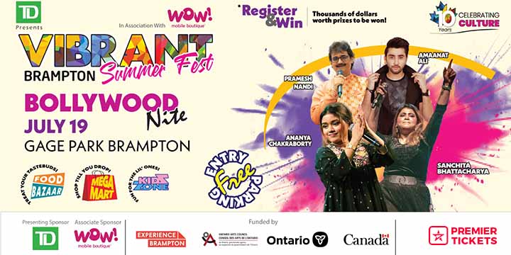 Vibrant Brampton Summer Fest 19th july 2025