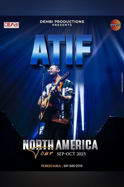 Atif Aslam's Borderless Tour Live In Calgary 2025