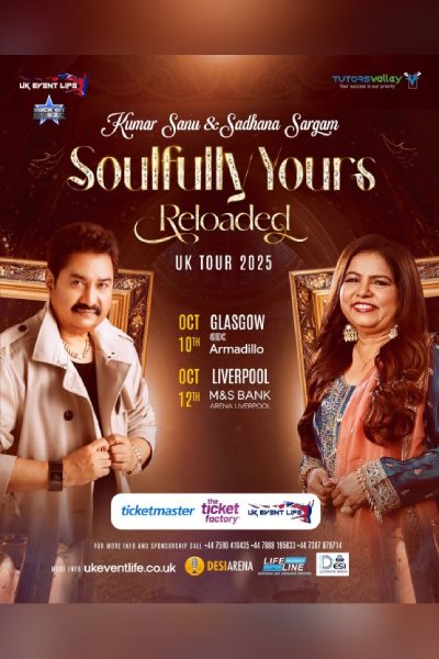 Kumar Sanu - Soulfully Yours - Reloaded 10th Oct 2025