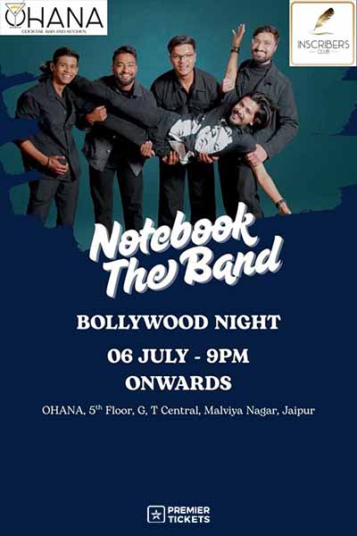 Bollywood Night by Notebook The Band 2025 Bollywood Night by Notebook The Band 2025