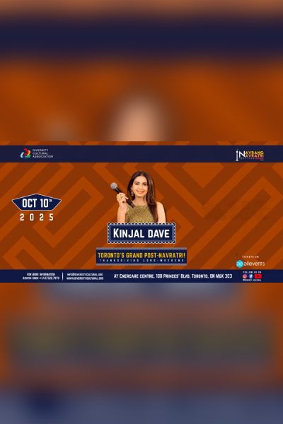 Navrang Navratri With Kinjal Dave : Canada 2025 Navrang Navratri With Kinjal Dave : Canada 2025