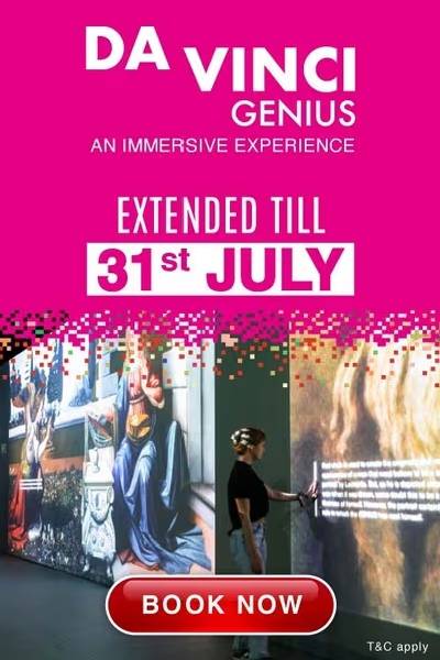 Da Vinci Genius - Interactive Immersive Experience 11th July 2025 Da Vinci Genius - Interactive Immersive Experience 11th July 2025