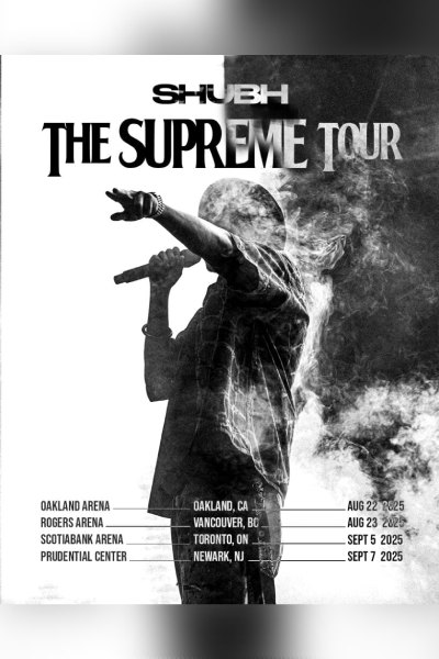 Shubh : The Supreme Tour - Oakland 2025