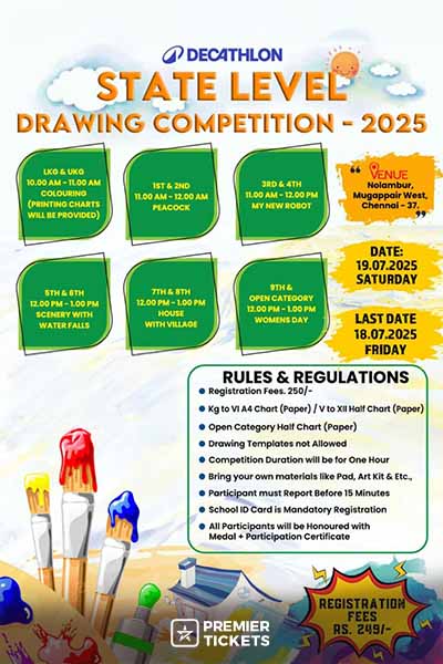 State Level Drawing Competition - 2025 Chennai State Level Drawing Competition - 2025 Chennai