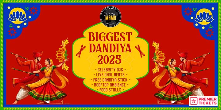 HSR Layouts Biggest Dandiya 2025 At Dtm Terrace