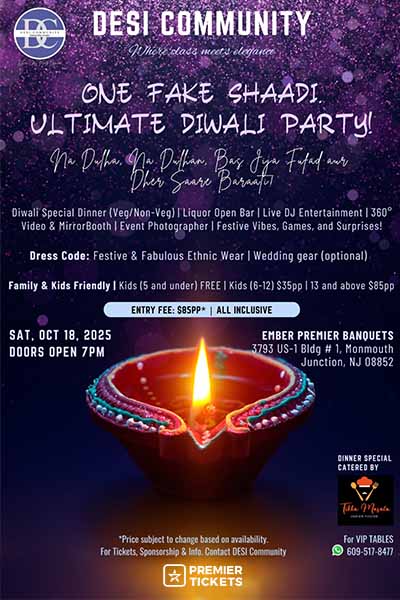 One Fake Shaadi - Ultimate Diwali Party