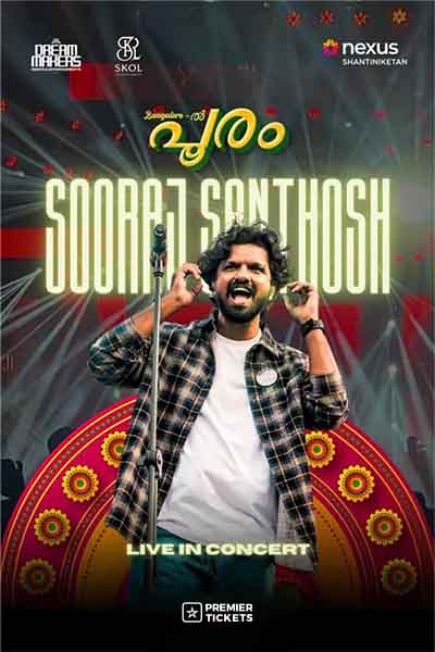 SOORAJ SANTHOSH LIVE IN CONCERT - BENGALURU 2025