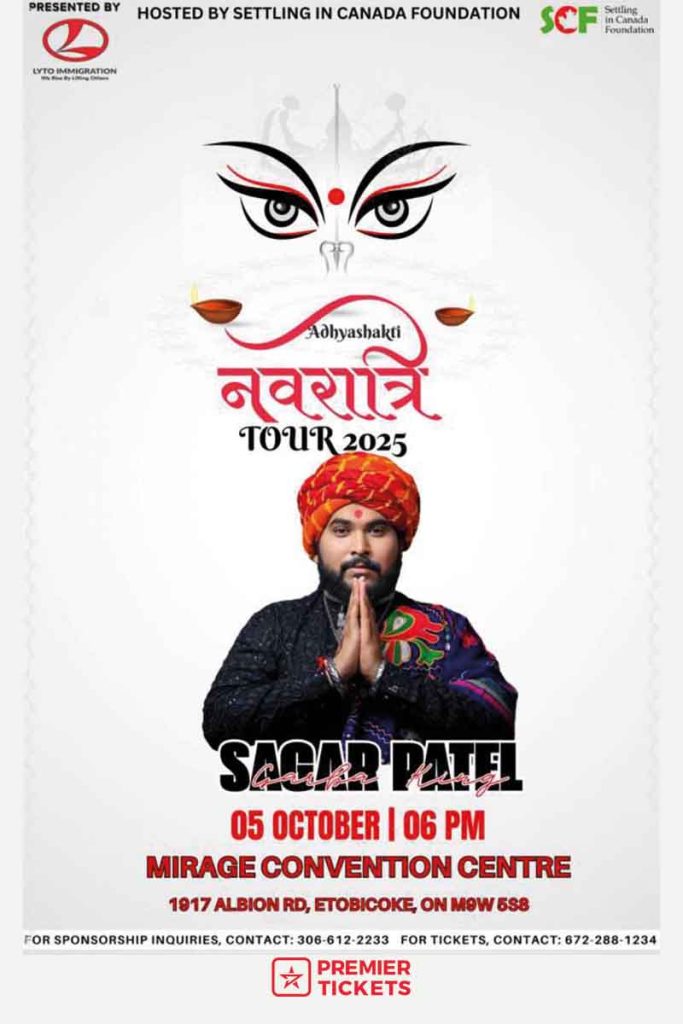Protected: Sagar Patel Adhyashakti Navratri Garba 2025 in Etobicoke – 5th Oct
