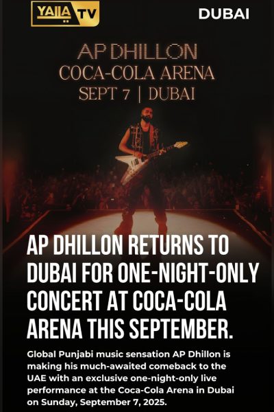 AP Dhillon Live in Dubai 2025