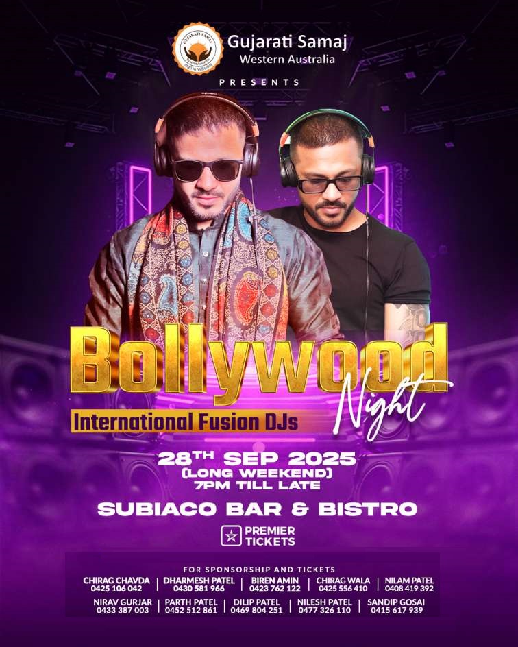 Bollywood Night - Perth 2025