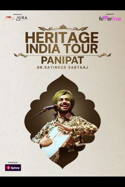 Heritage India Tour 2025 | Dr. Satinder Sartaaj Live In Panipat