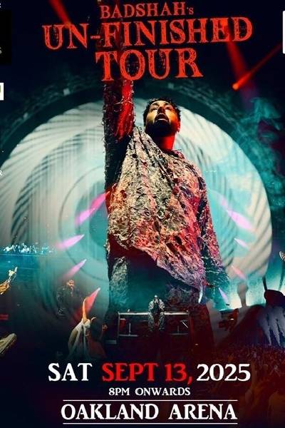 The Unfinished Tour: 10 years of Badshah Live in Oakland