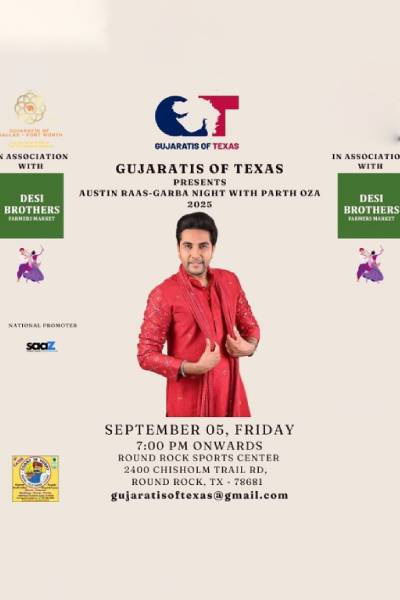 Austin Raas Garba Night 2025 - Parth Oza