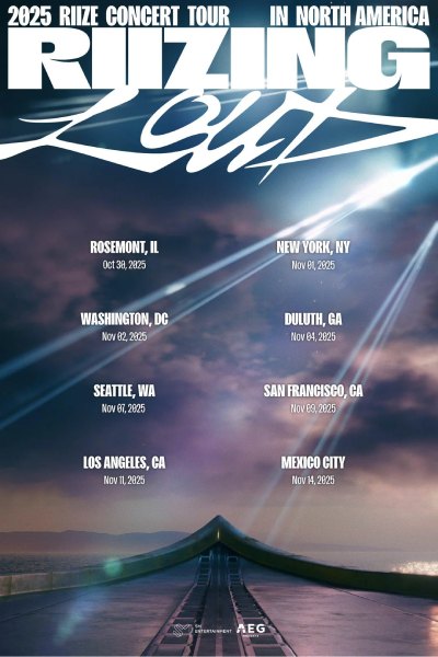 RIIZE - RIIZE Concert Tour: Riizing Loud Live in Washington 2025