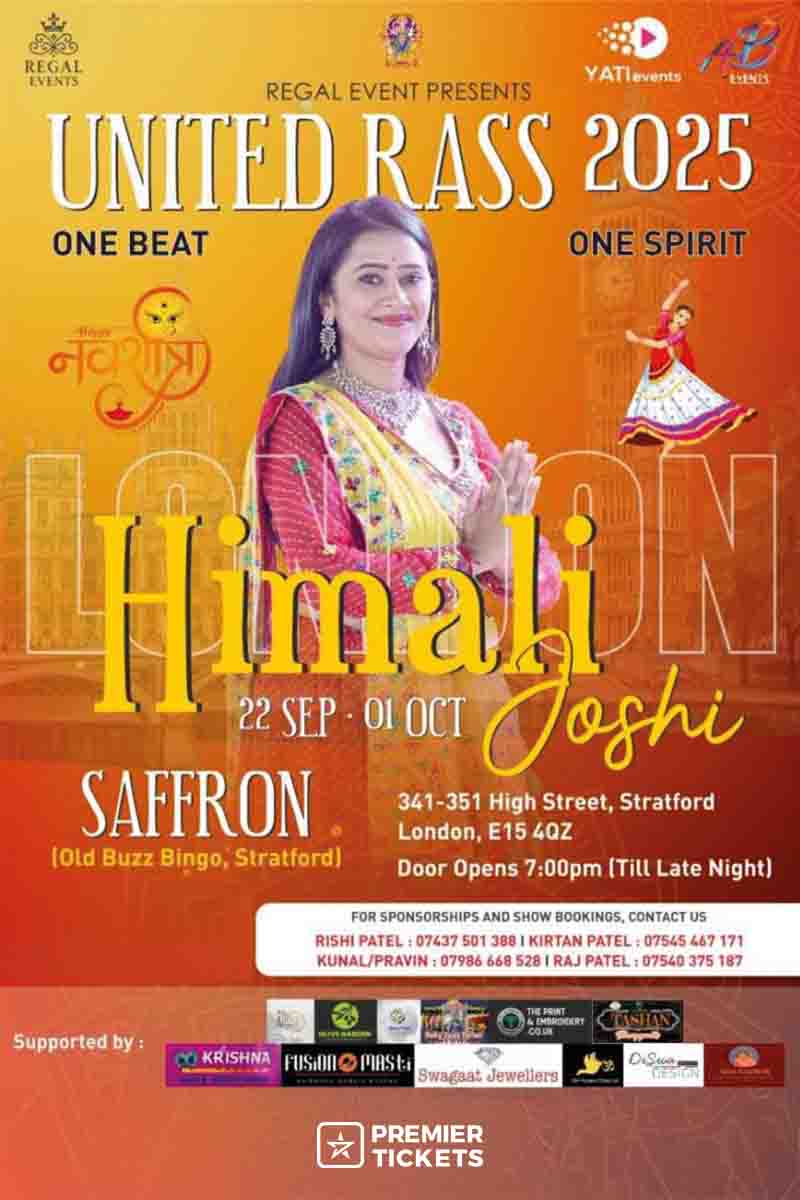 United Raas Garba 2025 with Himali Joshi