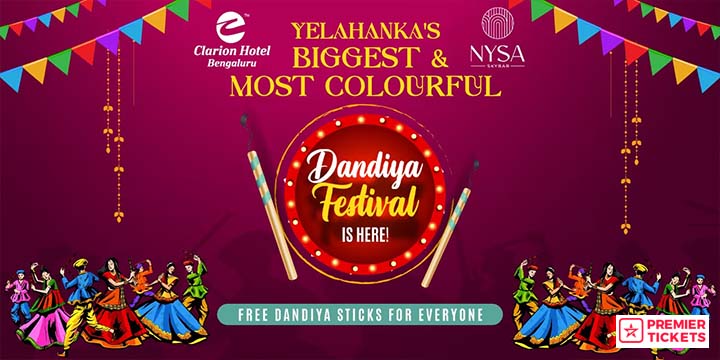 Yelhanka Biggest Dandiya at NYSA Clarion Hotel Yelhanka Biggest Dandiya at NYSA Clarion Hotel