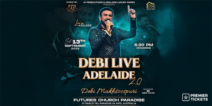 Debi Makhsoospuri - Live In Adelaide 2025 Debi Makhsoospuri - Live In Adelaide 2025