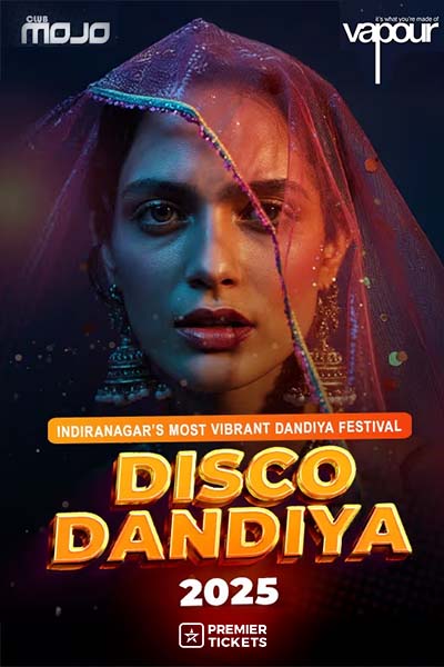 DISCO Dandiya – Indiranagar Mojo Vapour 2025