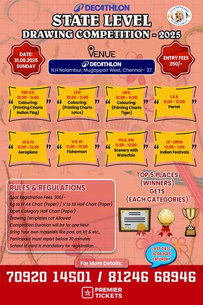 State Level Drawing Competition Aug 2025