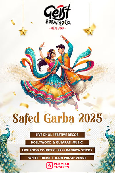 Safed Gujarati Garba 2025 – Bhartiya City Mall