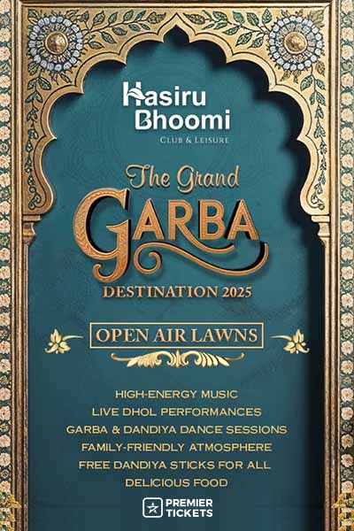 The Grand Destination Garba – Open Lawn Resort 2025