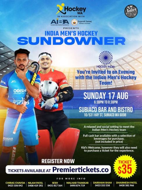India Men's Hockey Sundowner - 2025