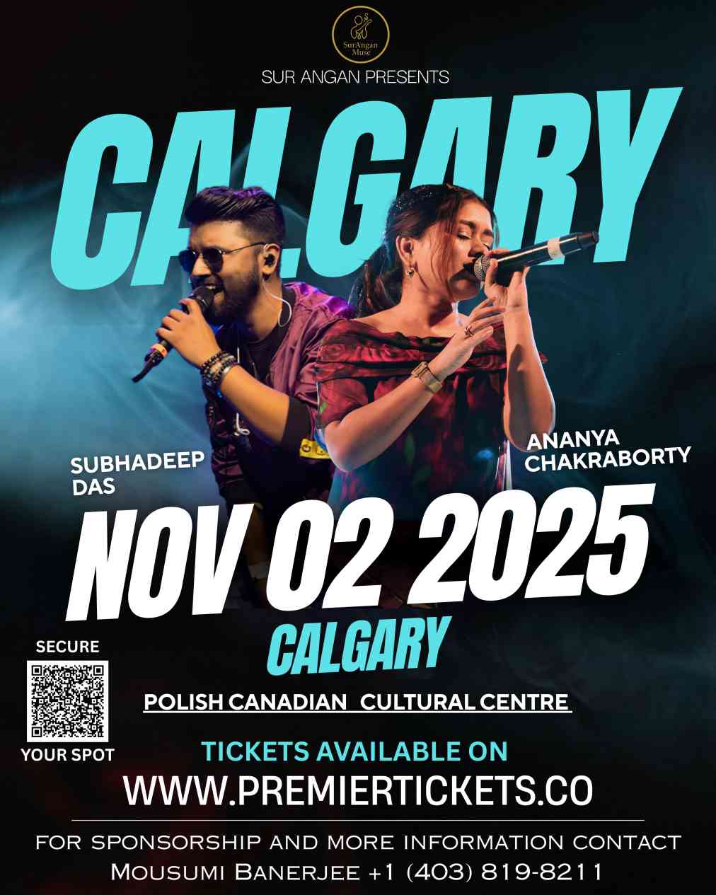 Bollywood Sensation - Ananya Chakraborty & Subhadeep Das Calagary 2025