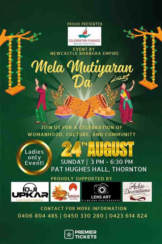Mela Mutiyaran Da 2025 - Newcastle