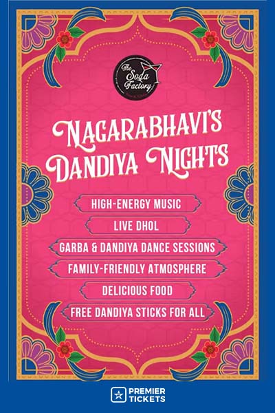 Nagarbhavi Biggest Open Dandiya Festival – 2025