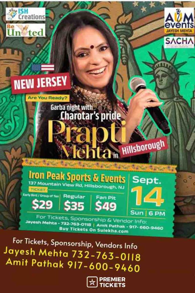 PRAPTI MEHTA - GARBA Night with Charotar Pride 2025 PRAPTI MEHTA - GARBA Night with Charotar Pride 2025