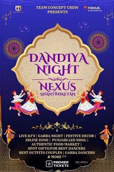 Dandiya Night 2025 at Nexus Shantiniketan – 27 Sep