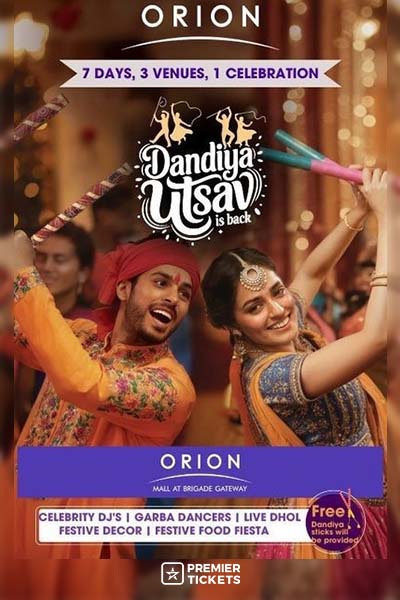 BENGALURU’S BIGGEST DANDIYA UTSAV – ORION MALL