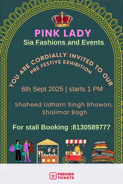 Sia Fashions and Events Presents - PINK LADY