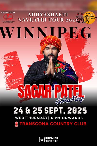 Private: Sagar Patel Adhyashakti Navratri Garba 2025 in Winnipeg