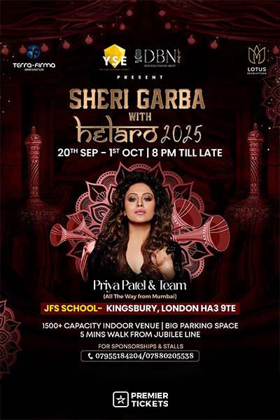 Sheri Garba Helaro 2025 – Harrow – 30th Sept 2025