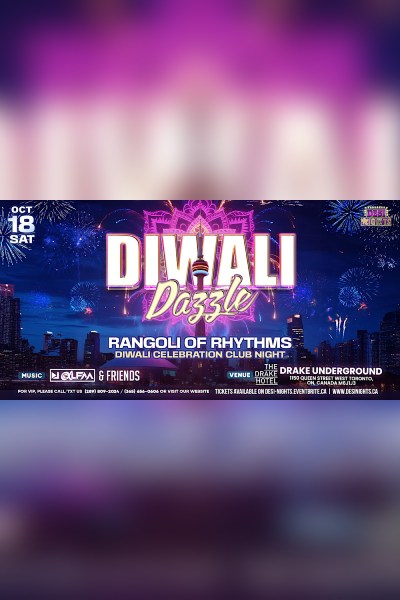 Desi Nights ™ – Diwali Dazzle @ The Drake 2025