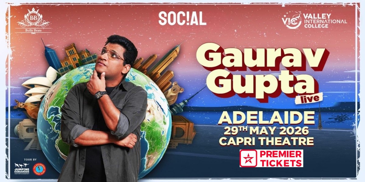 2026 - Standup Comedy by Gaurav Gupta Live in Adelaide