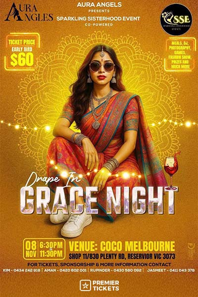 Drape in Grace Night 2025 - Coco Melbourne