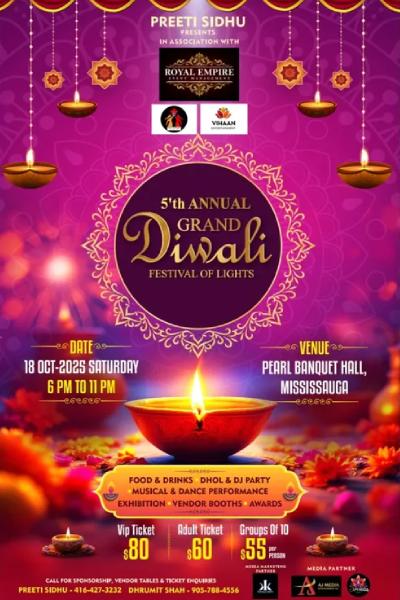 Mississauga Grand Diwali 2025
