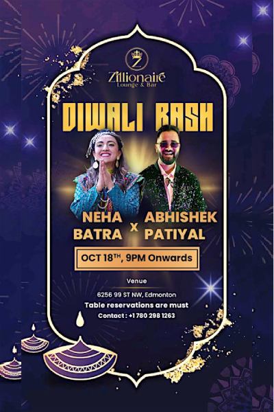 SUFI NIGHT - DIWALI BASH IN EDMONTON 2025